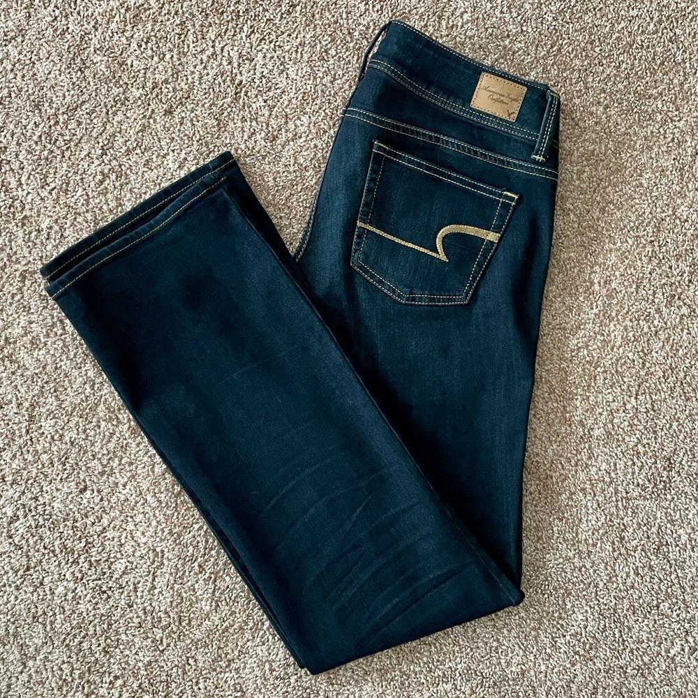 American Eagle Slim Boot Denim Jeans Size 4